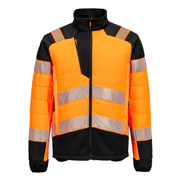 Portwest Herr PW3 Vadderad Varseljacka Hybrid M Orange/Svart Orange/Black M