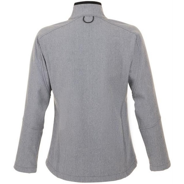 SOLS Dam/Dam Roxy Soft Shell Jacka (Andningsbar, Vindtät Och Vattenavvisande) Grey Marl M