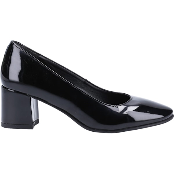 Hush Puppies Dam/Dam Anna Läder Court Skor 7 UK Svart Black 7 UK