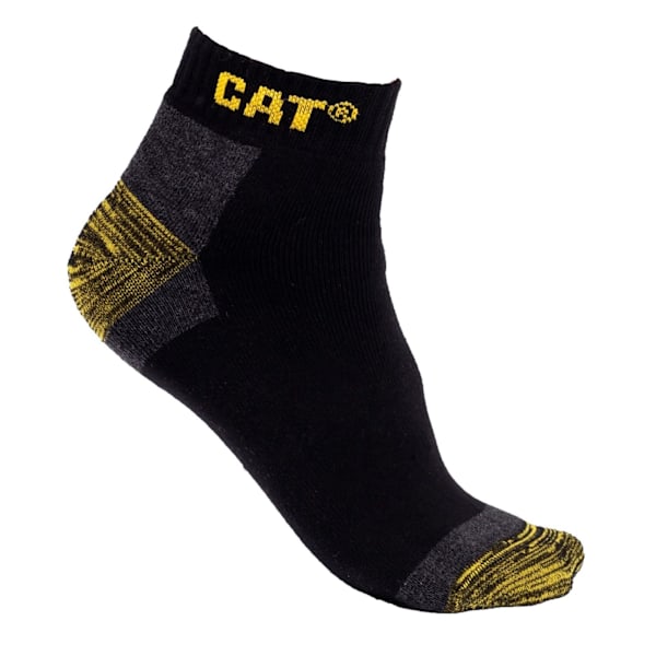 Caterpillar Unisex Adult Liner Socks (3-pack) 12 UK-14 UK Bl Black 12 UK-14 UK