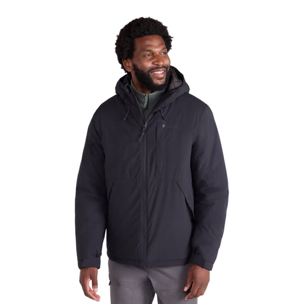 Mountain Warehouse Heard Vadderad Vattentät Jacka för Herr M Svart Black M