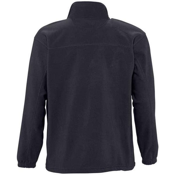 SOLS Unisex Vuxen North Fleecejacka S Charcoal Grey Solid Charcoal Grey Solid S