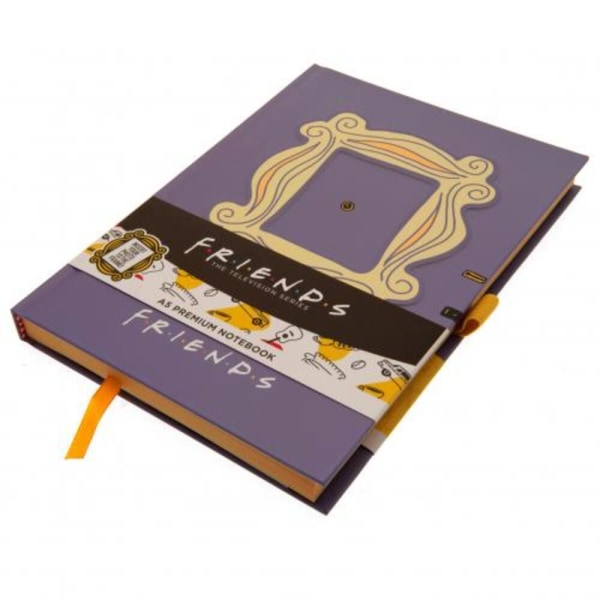 Friends Premium Ram Faux Leather Notebook One Size Lila/Yel Purple/Yellow One Size