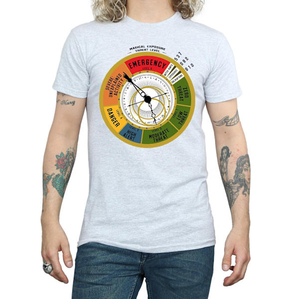 Fantastiska vidunder Mäns hotnivå T-shirt L Sports Grey Sports Grey L