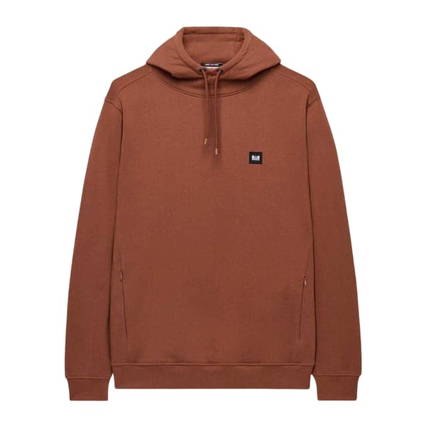Weekend Offender Herr Hoodie i Kammad Bomull S Rost Rust S