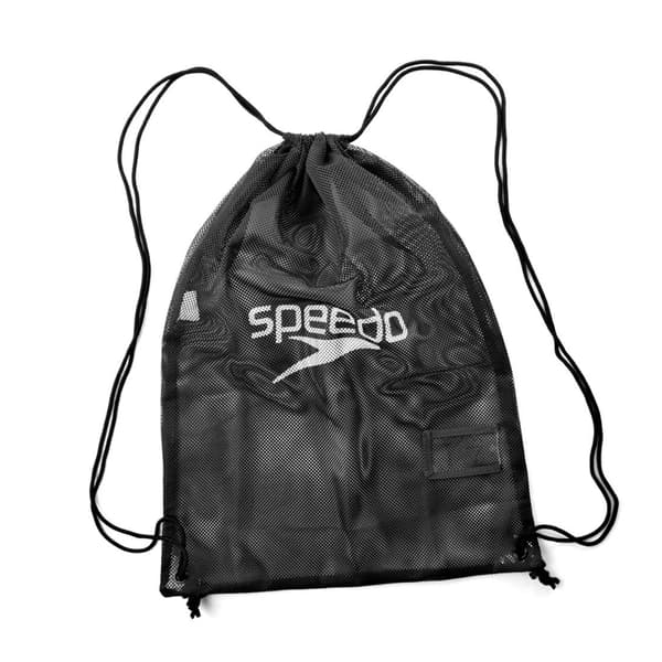 Speedo Mesh Bag One Size Svart/Vit Black/White One Size