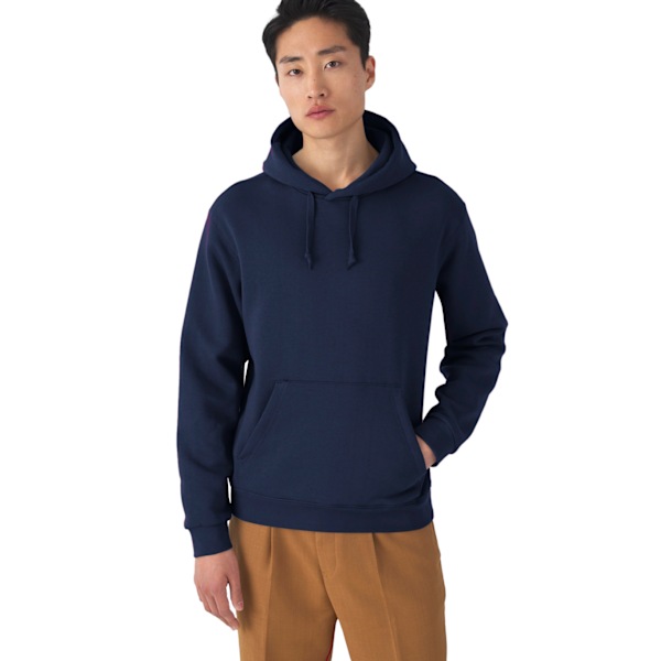 B&C Unisex Vuxen Tröja med Huva/Hoodie M Marinblå Navy Blue M