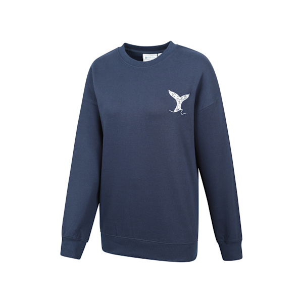 Mountain Warehouse Dam/Dam Relaxed Fit Sweatshirt 18 UK N Navy 18 UK
