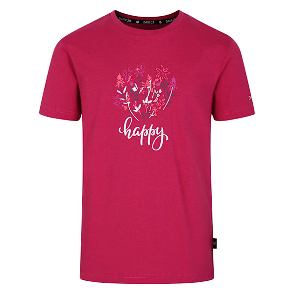 Dare 2B Barn/Barn Trailblazer II Happy T-Shirt 9-10 År Berry Pink 9-10 Years