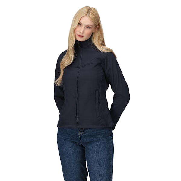 Regatta Ladies Uproar Softshell Vindtät Jacka 16 UK Nav Navy/Navy 16 UK