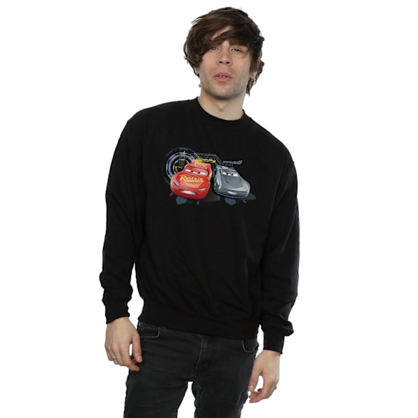 Disney Cars Lightning Vs Storm Sweatshirt 3XL Svart Black 3XL