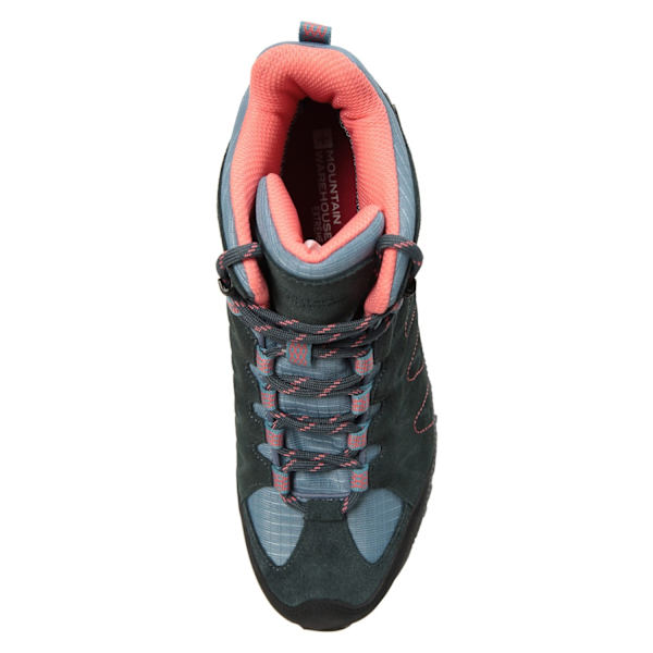 Mountain Warehouse Dam/Damer Rockies Extreme Mockaskinn Vandringsskor Blue 7 UK