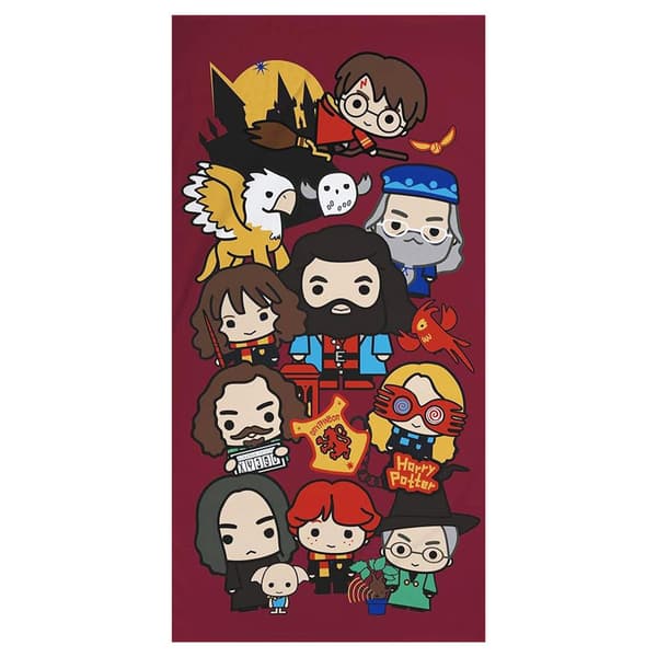 Harry Potter Charm Handduk One Size Flerfärgad Multicoloured One Size
