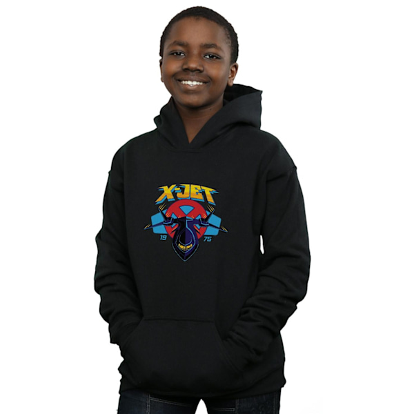 Marvel Boys X-Men X-Jet Hoodie 7-8 år Svart Black 7-8 Years