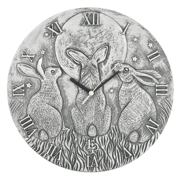 Lisa Parker Moon Shadows Väggklocka One Size Silver Silver One Size