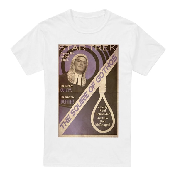 Star Trek Herr The Original Series Avsnitt 17 T-Shirt M Vit White M