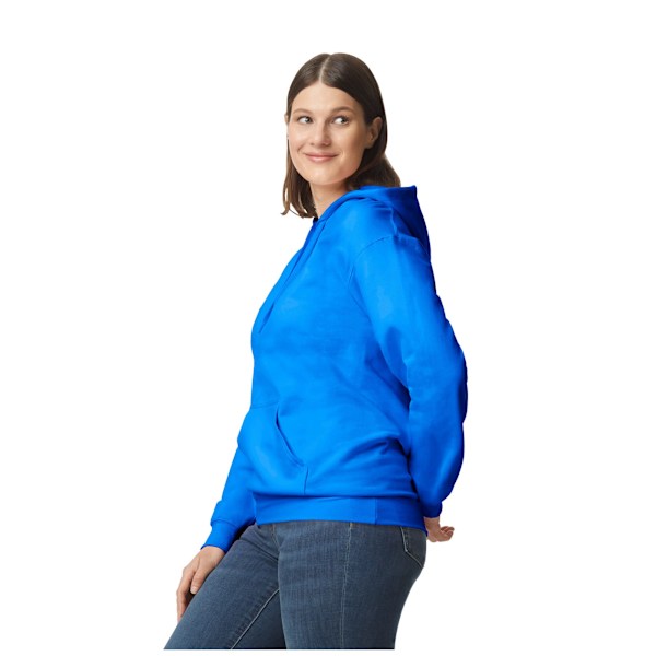 Gildan Unisex Adult Softstyle Fleece Midweight Hoodie XL Royal Royal Blue XL