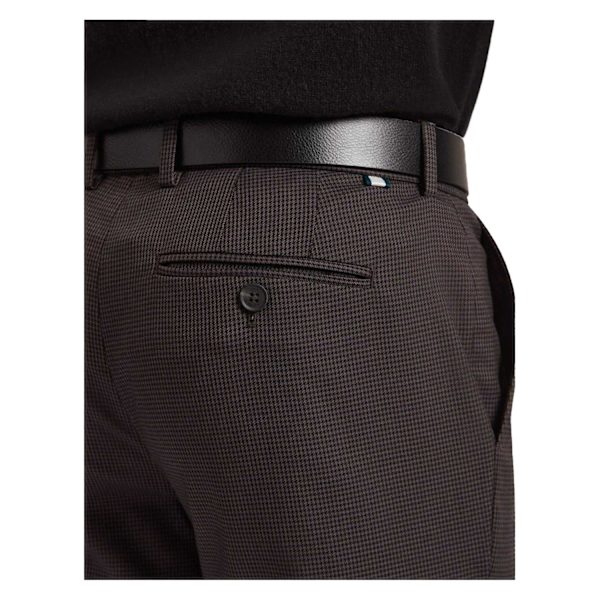 Ted Baker Herr Houndstooth Byxor M Grå Grey M