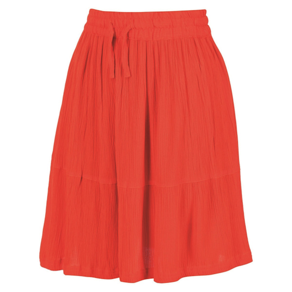 Regatta Dam/Kvinnor Hansika Tiered Kjolen 14 UK Crayon Crayon 14 UK