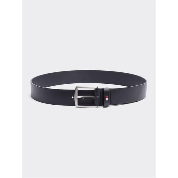 Tommy Hilfiger Herr Denton Läderbälte 90cm Midnattsblå Midnight 90cm