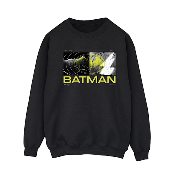 DC Comics Dam/Kvinnor The Flash Batman Future To Past Sweatshirt Black XL