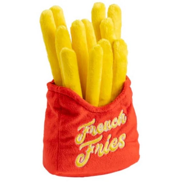 House Of Paws Pommes Frites Plysch Hundleksak One Size Röd/Gul Red/Yellow One Size