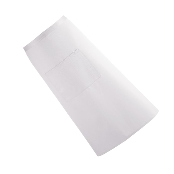 Premier Unisex Färger Bar Apron / Arbetskläder (Lång Continental S White One Size