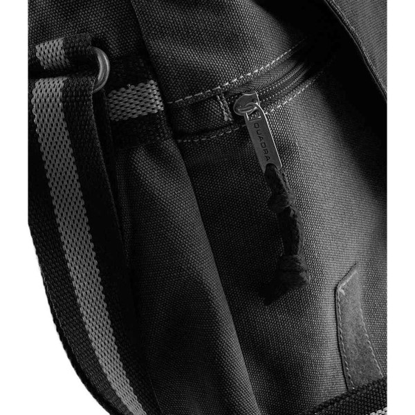 Quadra Vintage Messenger Bag One Size Vintage Svart Vintage Black One Size
