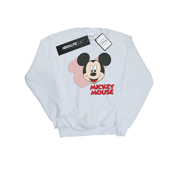 Disney Dam/Kvinnor Mickey Mouse Move Sweatshirt XXL Vit White XXL
