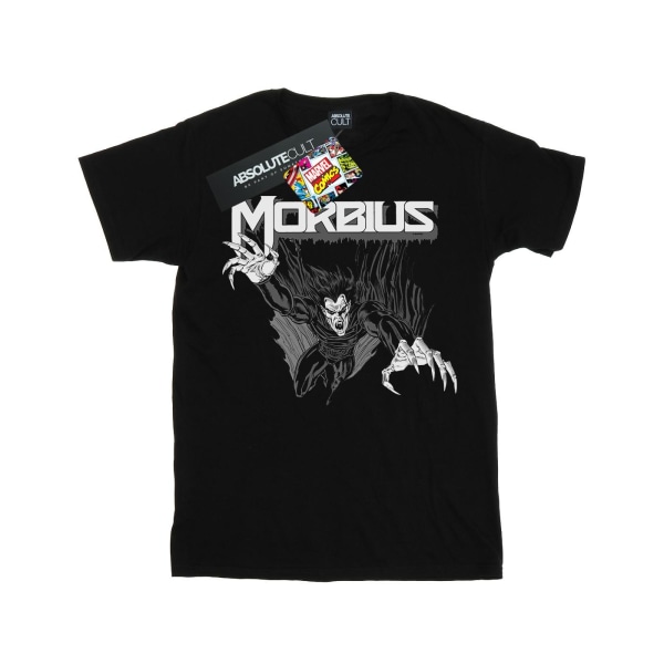 Marvel Comics Girls Morbius Mono Jump Cotton T-Shirt 9-11 år Black 9-11 Years