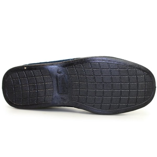 Goodyear Herr Harrison Tweed Slippers 10 UK Navy Navy 10 UK