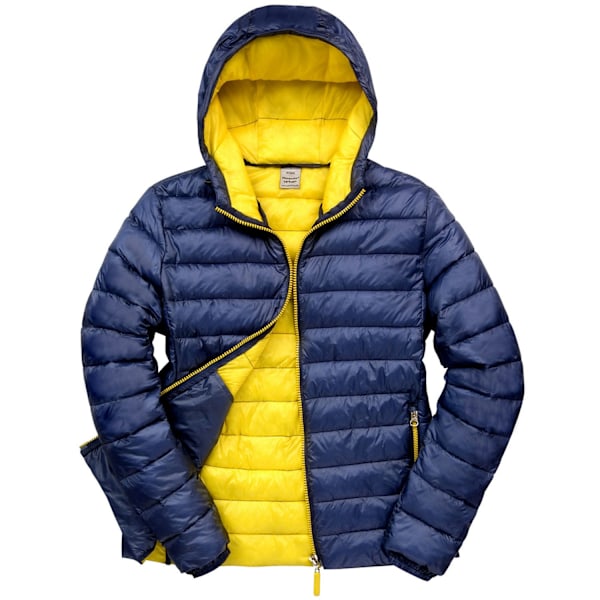 Result Urban Mens Snow Bird Hooded Jacket L Navy/Yellow Navy/Yellow L