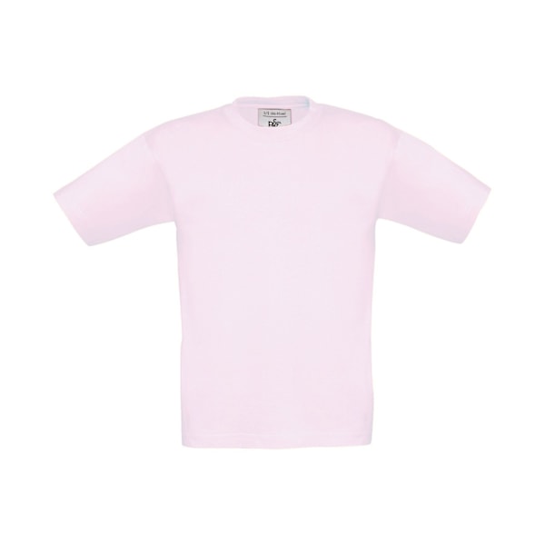 B&C Barn/Barn Exact 190 T-shirt 5-6 år Rosa Sixties Pink Sixties 5-6 Years