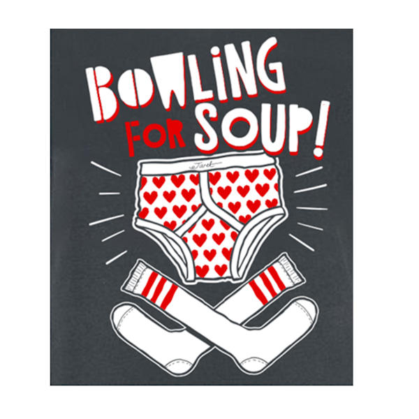 Amplified Dam/Damunderkläder Och Strumpor Bowling For Soup T-Shir Charcoal L