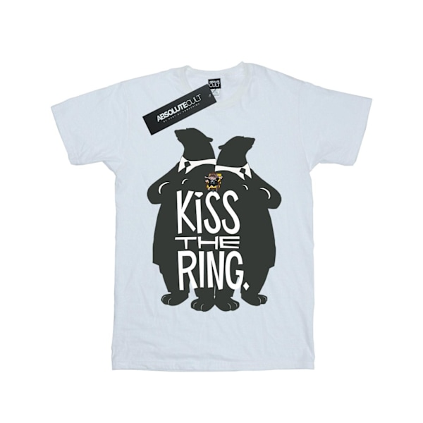 Disney Girls Zootropolis Kiss The Ring Bomull T-shirt 12-13 År White 12-13 Years