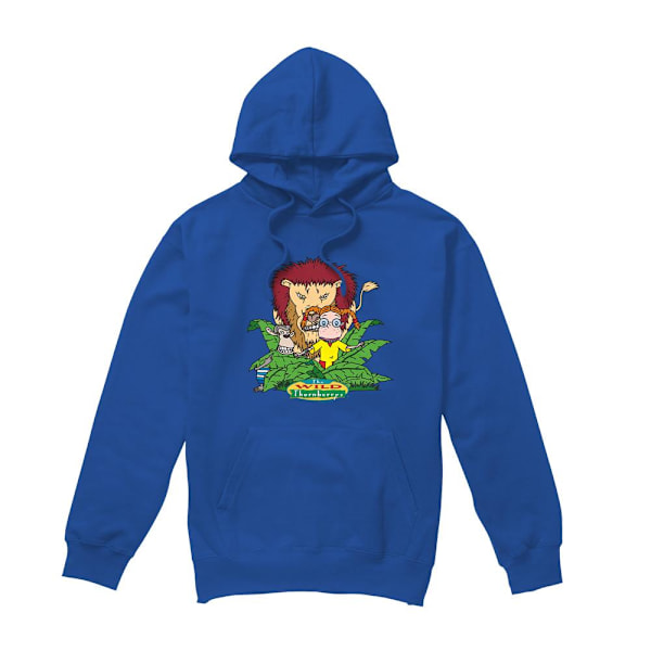 The Wild Thornberrys Herr Sneak Attack Hoodie XXL Kungsblå Royal Blue XXL
