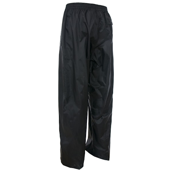 Trespass Vuxen Unisex Qikpac Overtrousers/Bottoms L Svart Black L