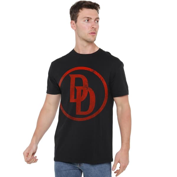 Daredevil Herr Logo T-Shirt M Svart Black M