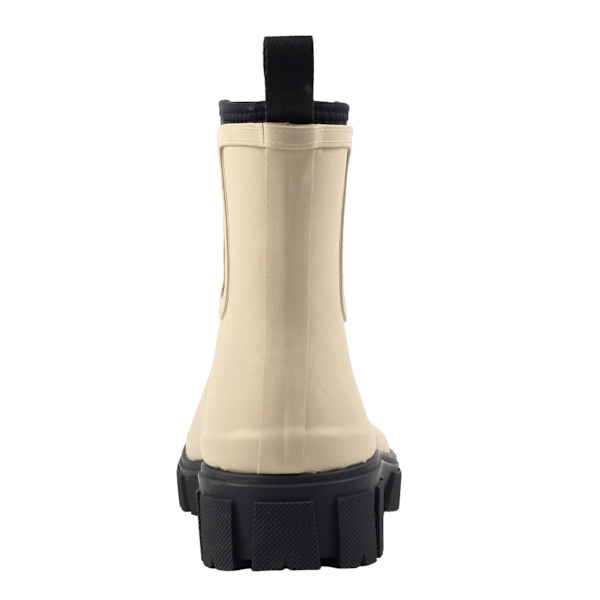 Lazy Dogz Dam/Dam Lake Ankle Wellington Boots 4 UK Cream Cream 4 UK