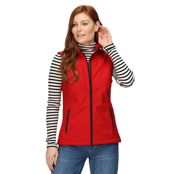 Regatta Professional Dam/Dam Softshell 3-lagers Kroppsvärmare Classic Red 10 UK