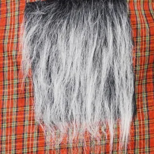 Smiffys Herr Tartan Kilt One Size Röd Red One Size