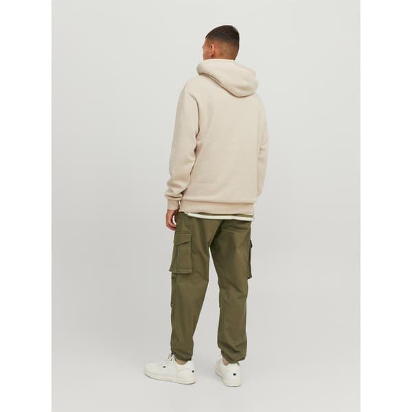 Jack And Jones Herr Enfärgade Cargobyxor S Olive Night Olive Night S