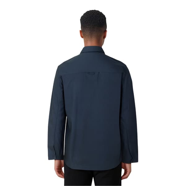 Lyle & Scott Herrskjorta Jacka Kraftig L Marinblå Navy L
