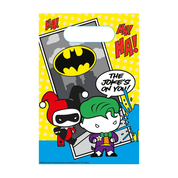 Batman Paper The Joker Party Bags (8-pack) One Size Multicol Multicoloured One Size