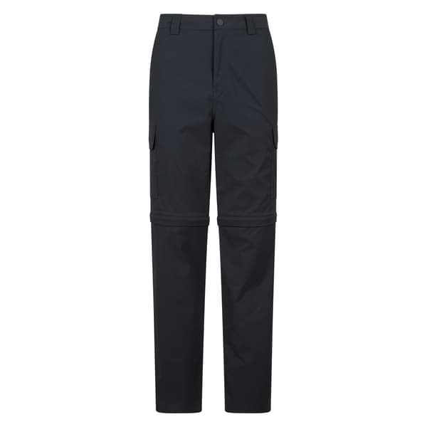 Mountain Warehouse Delta Stretch Zip-Off Regular Cargo Byxor Herr Black 36R
