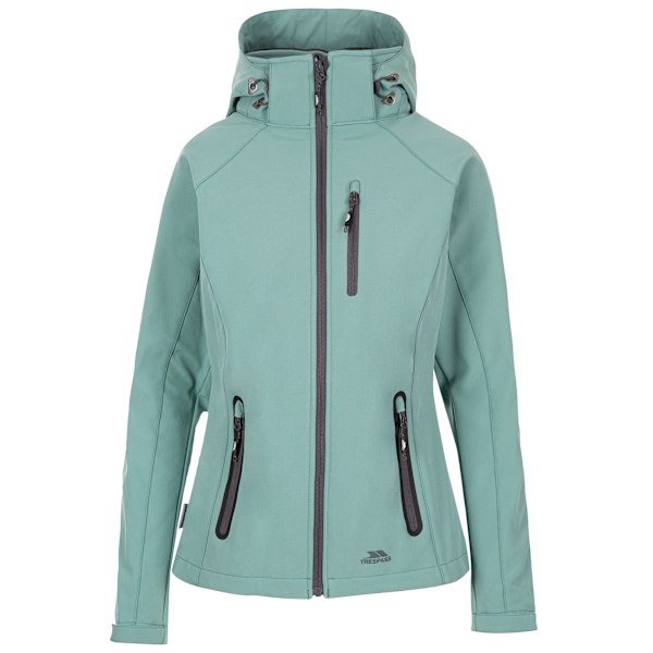 Trespass Womens/Ladies Bela II Vattentät Mjuk Skaljacka XXS Teal Mist XXS