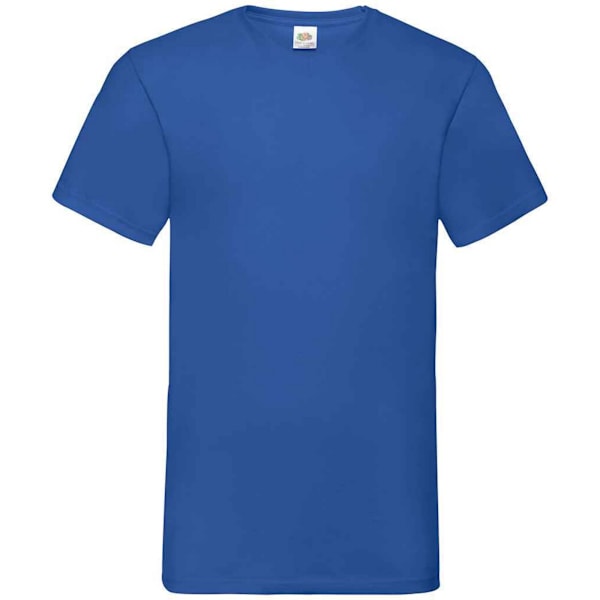 Fruit of the Loom Mens Value V Neck T-Shirt XXL Royal Blue Royal Blue XXL