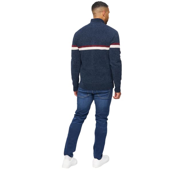 Bewley & Ritch Herr Stampton Chenille Tröja L Marinblå Navy L
