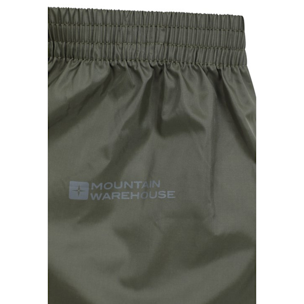 Mountain Warehouse Herr Pakka Vattentäta Överbyxor XXL Khak Khaki Green XXL