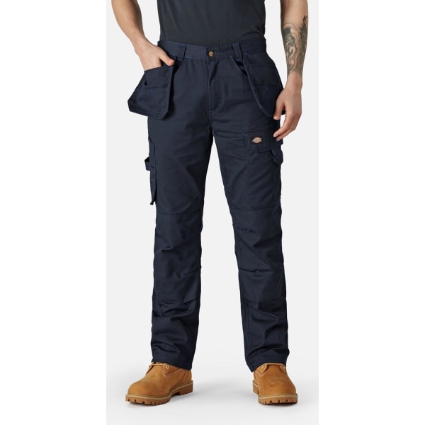 Dickies Redhawk Pro arbetsbyxor för män 32R marinblå Navy Blue 32R